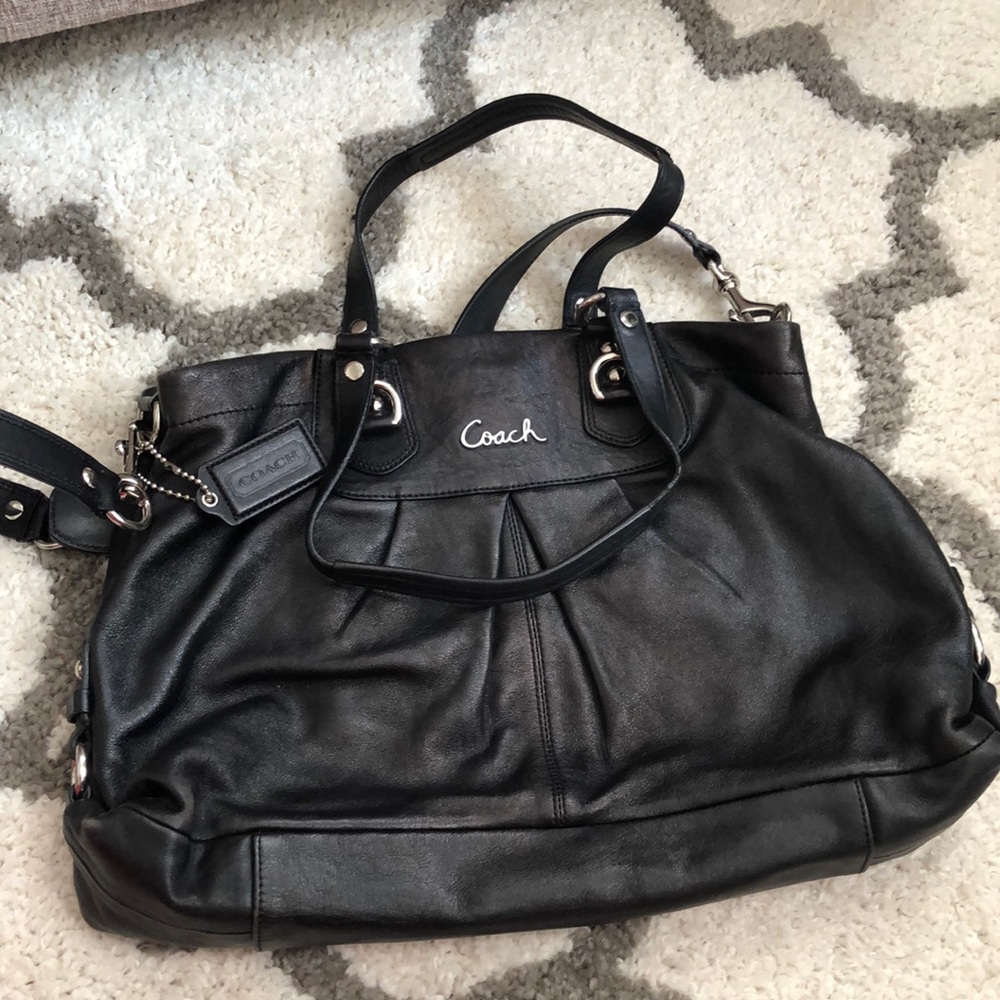 Coach Leather Tote